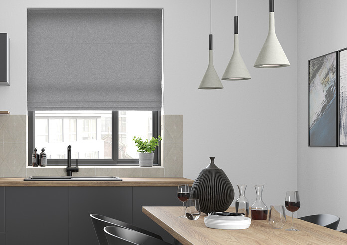 Lana, Grey - Roman Blind - Image 3